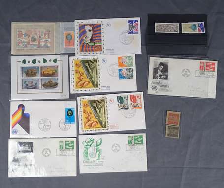 Lot de timbres et timbres 1er jour sur le thème de
