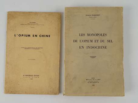 [INDOCHINE - CHINE] - [Ensemble de 2 volumes :] 