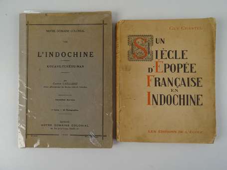 [INDOCHINE] - [Ensemble de 2 volumes :] CAILLARD 