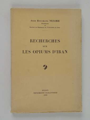 [IRAN] - NEZAMIE (Amir Houchang) - Recherches sur 