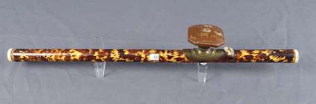 Très belle et ancienne pipe à opium en écaille de 