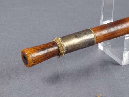 Ancienne pipe à opium de montagnard en bambou 