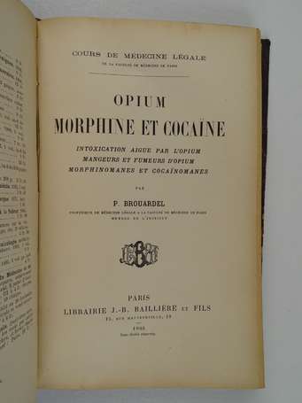 BROUARDEL (P.) - Les attentats aux mœurs - Paris ;