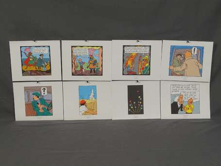 Hergé : un classeur d'images tintin de 2010.