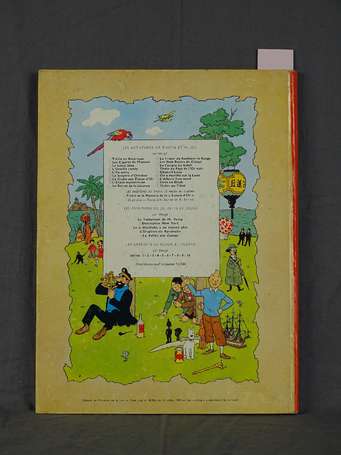 Tintin - Le Sceptre d'Ottokar en édition à dos B33