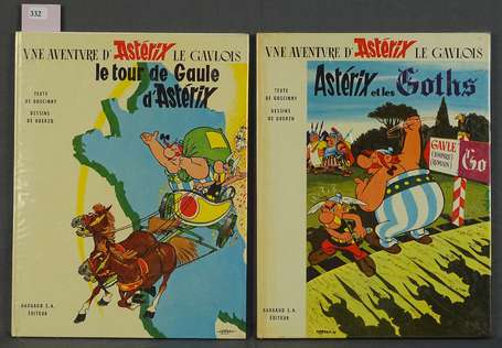 Astérix - 2 albums en édition de 1966  dite « au 