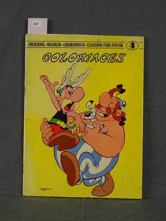 Astérix - Album de coloriage n°4 de 1968 en état 