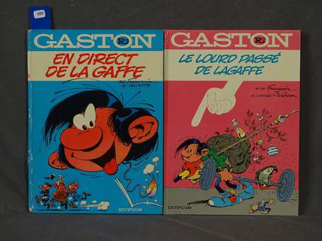 Franquin : Gaston R4 et R5 ; En direct de la de 