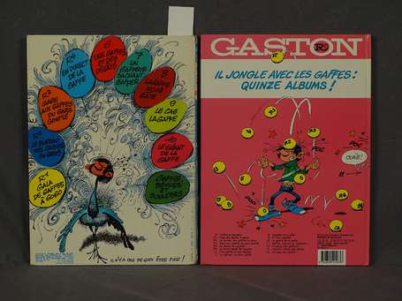 Franquin : Gaston R4 et R5 ; En direct de la de 