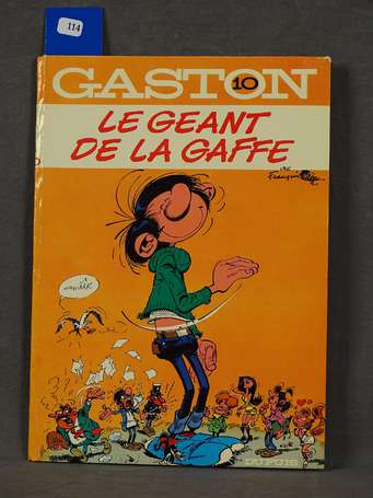 Franquin : Gaston 10 ; Le Géant de la gaffe en 