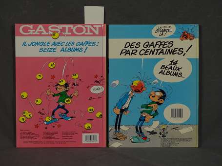 Franquin : Gaston 15 et 0 ; Gaffe à Lagaffe ! et 