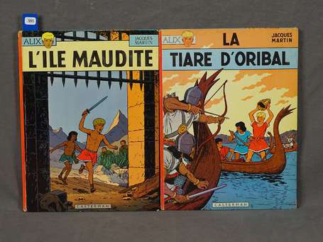 Martin : Alix 3 et 4 ; L'Île maudite en réédition 