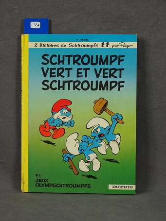 Peyo : Les Schtroumpfs 9 ; Schtroumpf vert et Vert