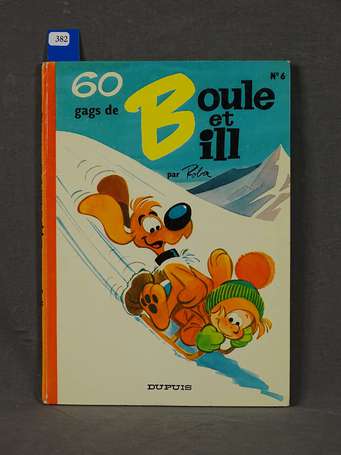 Roba : Boule et Bill 6 en première édition de 1970