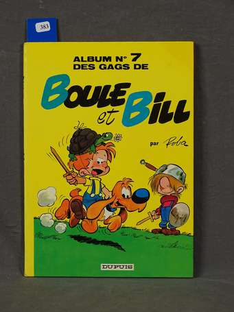 Roba : Boule et Bill 7 en première édition de 1971