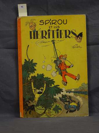 Franquin : Spirou 4 ; Spirou et les héritiers en 