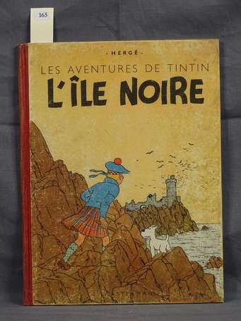 Hergé : Tintin ; L'Île noire en édition originale 