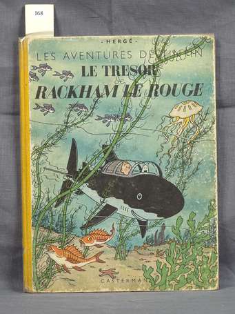 Hergé : Tintin ; Le Trésor de Rackham le Rouge en 