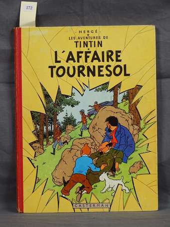 Hergé : Tintin ; L'Affaire Tournesol en édition 