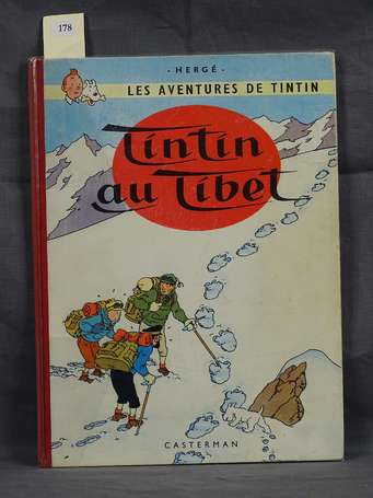 Hergé : Tintin ; Tintin au Tibet en édition 