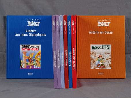Uderzo et Goscinny : Archives Astérix : 8 albums :