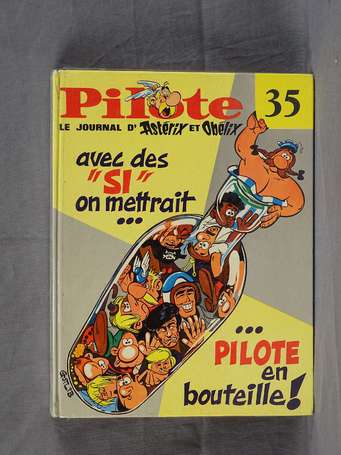 Reliure du journal Pilote n°35 en bel état. 