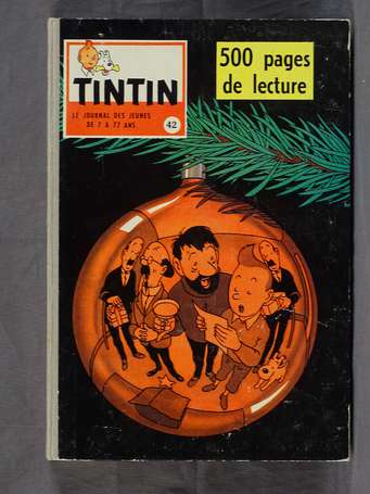 Tintin : reliure 42 des n°574 à 585 en très bel 