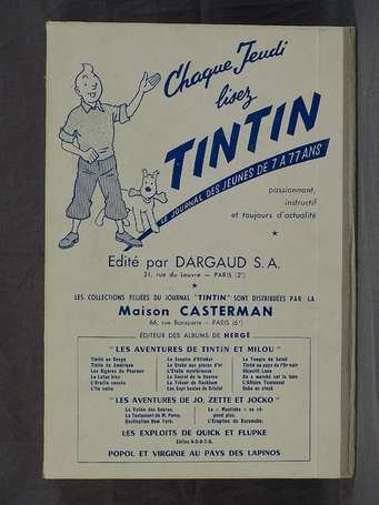 Tintin : reliure 42 des n°574 à 585 en très bel 