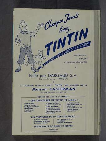 Tintin : reliure 46 des n°616 à 625 en très bel 