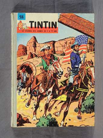 Tintin : reliure 58 des n°766 à 775 en très bel 