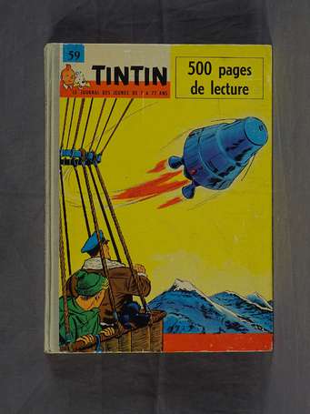 Tintin : reliure 59 des n°776 à 785 en très bel 