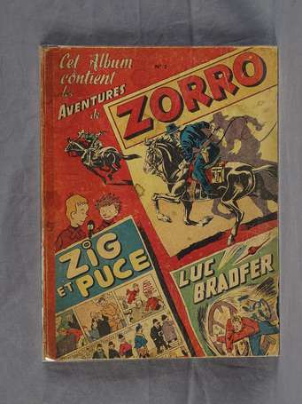 Zorro : reliure n°2 de des n°67 à 82 de 1947 en 