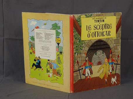 Hergé : Tintin 8 : Le Sceptre d'Ottokar en édition