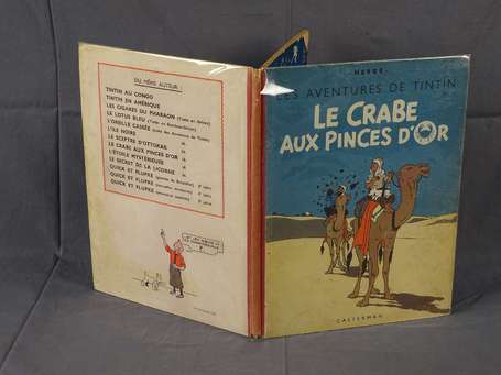 Hergé : Tintin 9 : Le Crabe aux pinces d'or en 
