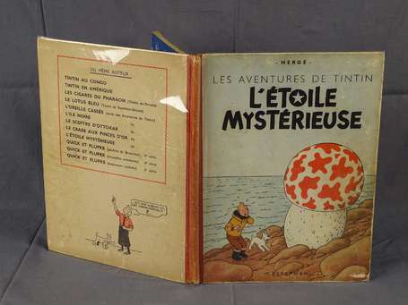 Hergé : Tintin 10 : L'Etoile mystérieuse en 