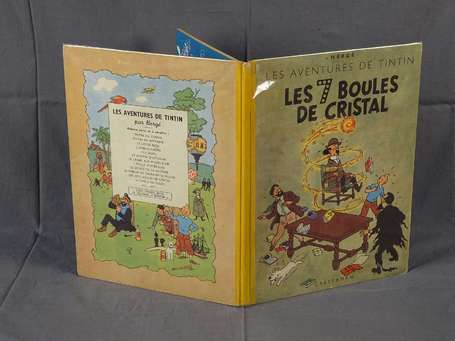Hergé : Tintin 13 : Les 7 boule de cristal en 