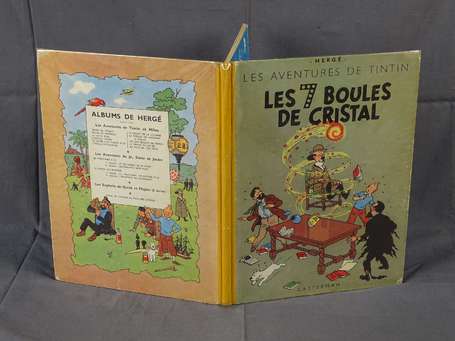 Hergé : Tintin 13 : Les 7 boule de cristal en 