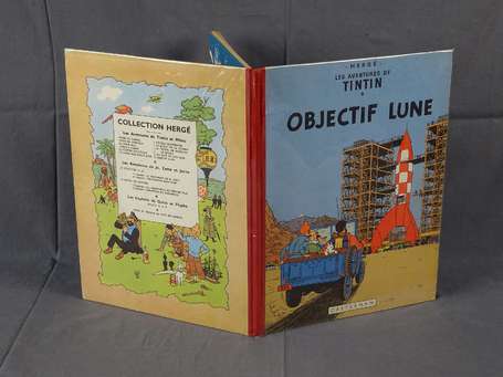 Hergé : Tintin 16 : Objectif Lune en édition 