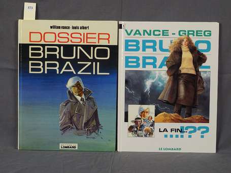 Vance : Bruno Brazil 10 et 11 ; Dossier Bruno 