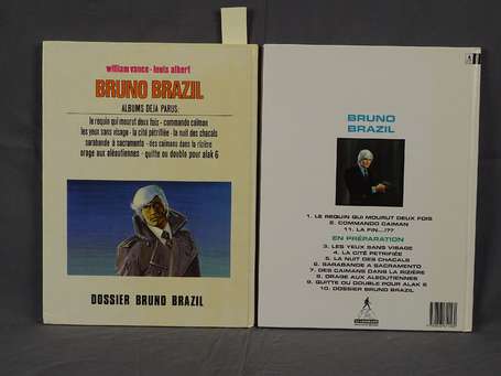 Vance : Bruno Brazil 10 et 11 ; Dossier Bruno 