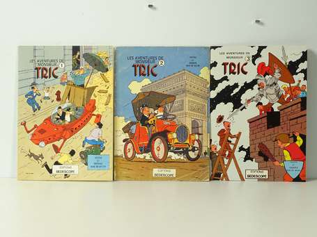 De Moor : Monsieur Tric 1, 2 et 3 ; La Moto 