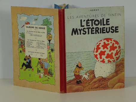 Hergé : Tintin 10 ; L'Etoile mystérieuse en 