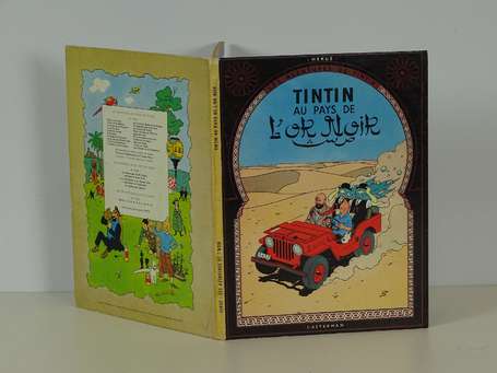 Hergé : Tintin 15 ; Tintin au pays de l'or noir en