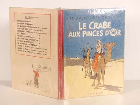 Hergé : Tintin 9 ; Le Crabe aux pinces d'or en 