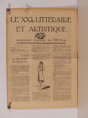 Hergé : Le Xxe Littéraire et artistique du 10 août