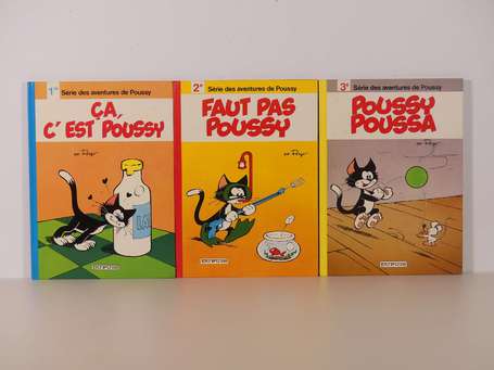Peyo : Poussy 1, 2 et 3 ; Ça, c'est Poussy,  Faut 