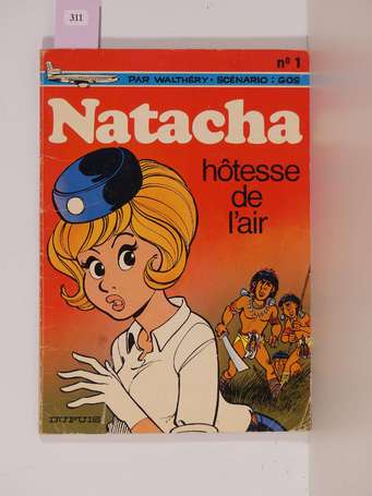 Walthéry : Natacha 1 ; Natacha hôtesse de l'air en