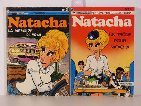 Walthéry : Natacha 3 et 4 ; La Mémoire de métal en