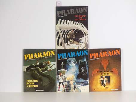 Hulet : 4 albums : Pharaon 1 à 4 en éditions 