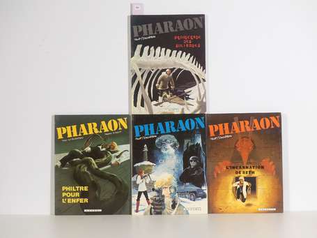 Hulet : 4 albums : Pharaon 1 à 4 en éditions 